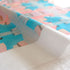 Muralla Roja Coral Blue Cotton